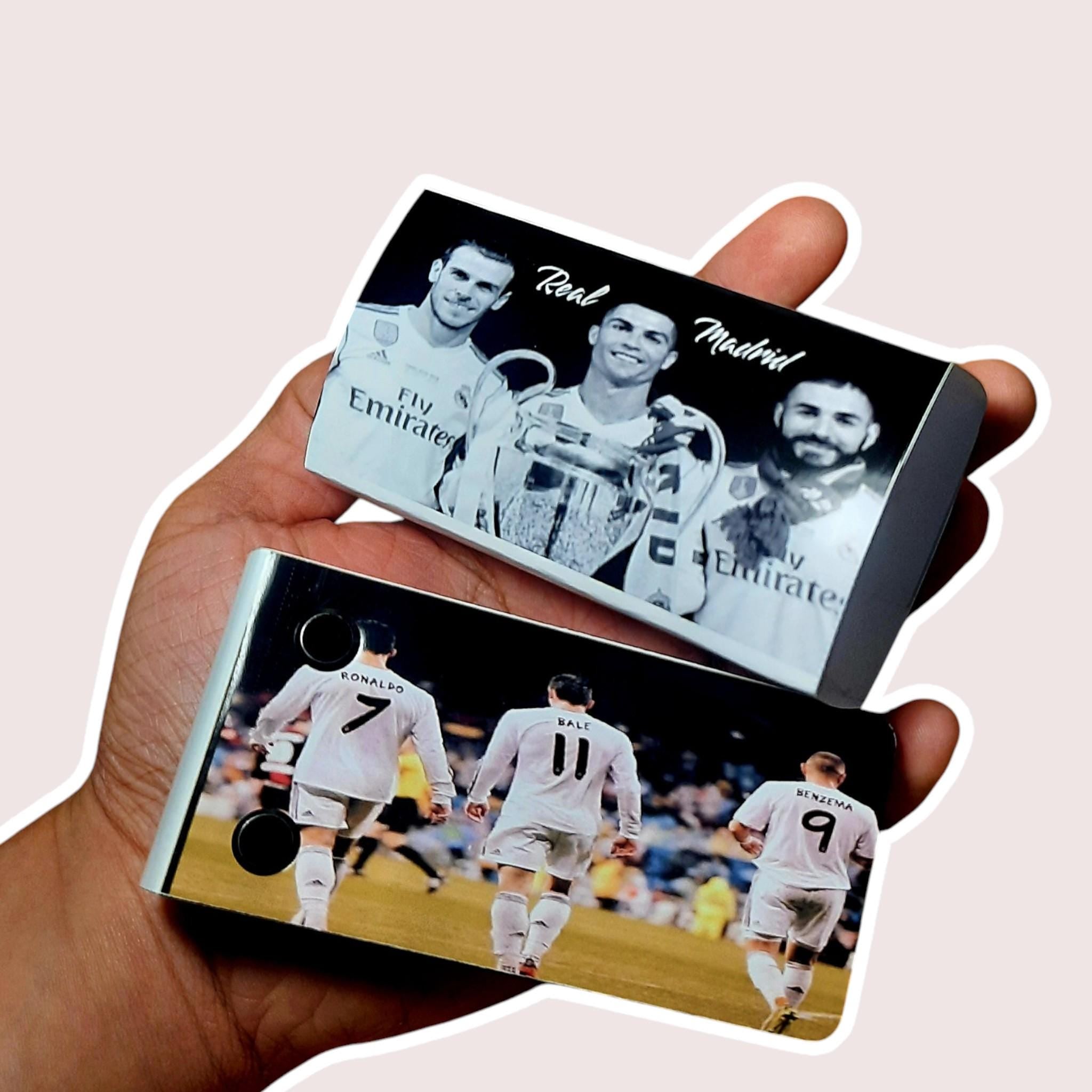 Real Madrid Goal Flipbook β Ronaldo, Bale, Marcelo | Animated Football Gift