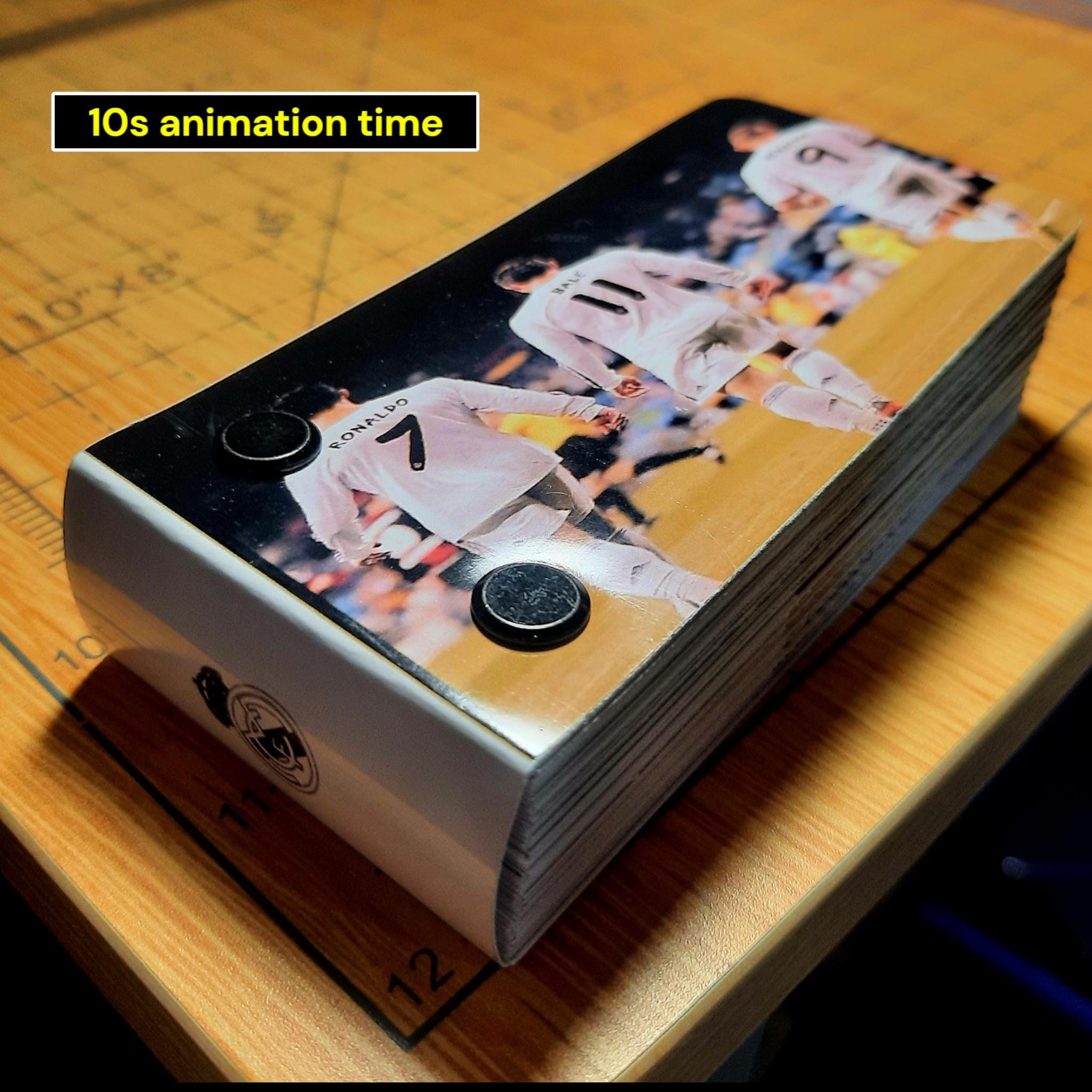 Real Madrid Goal Flipbook β Ronaldo, Bale, Marcelo | Animated Football Gift