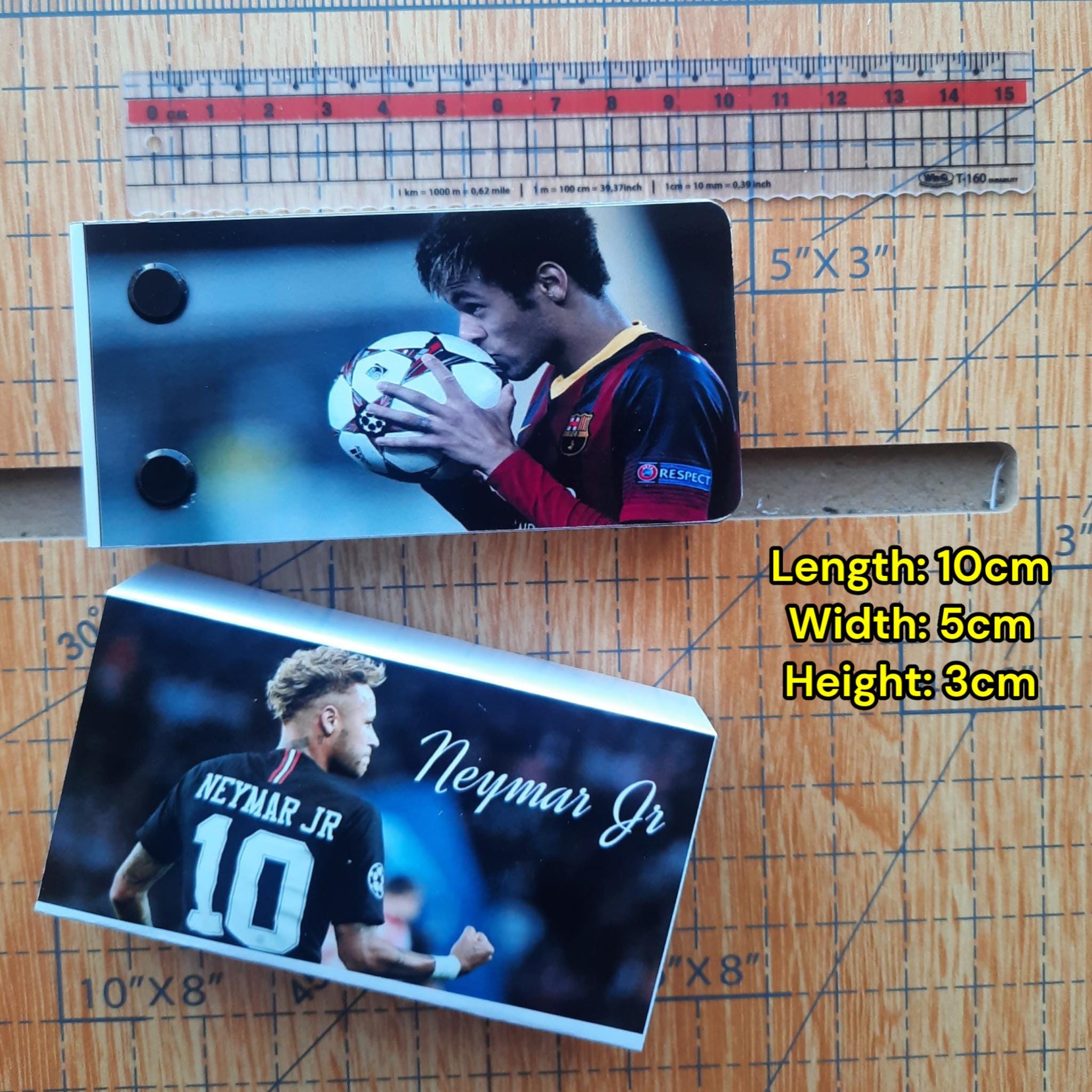Neymar Flipbook: Handmade Soccer Animation Gift