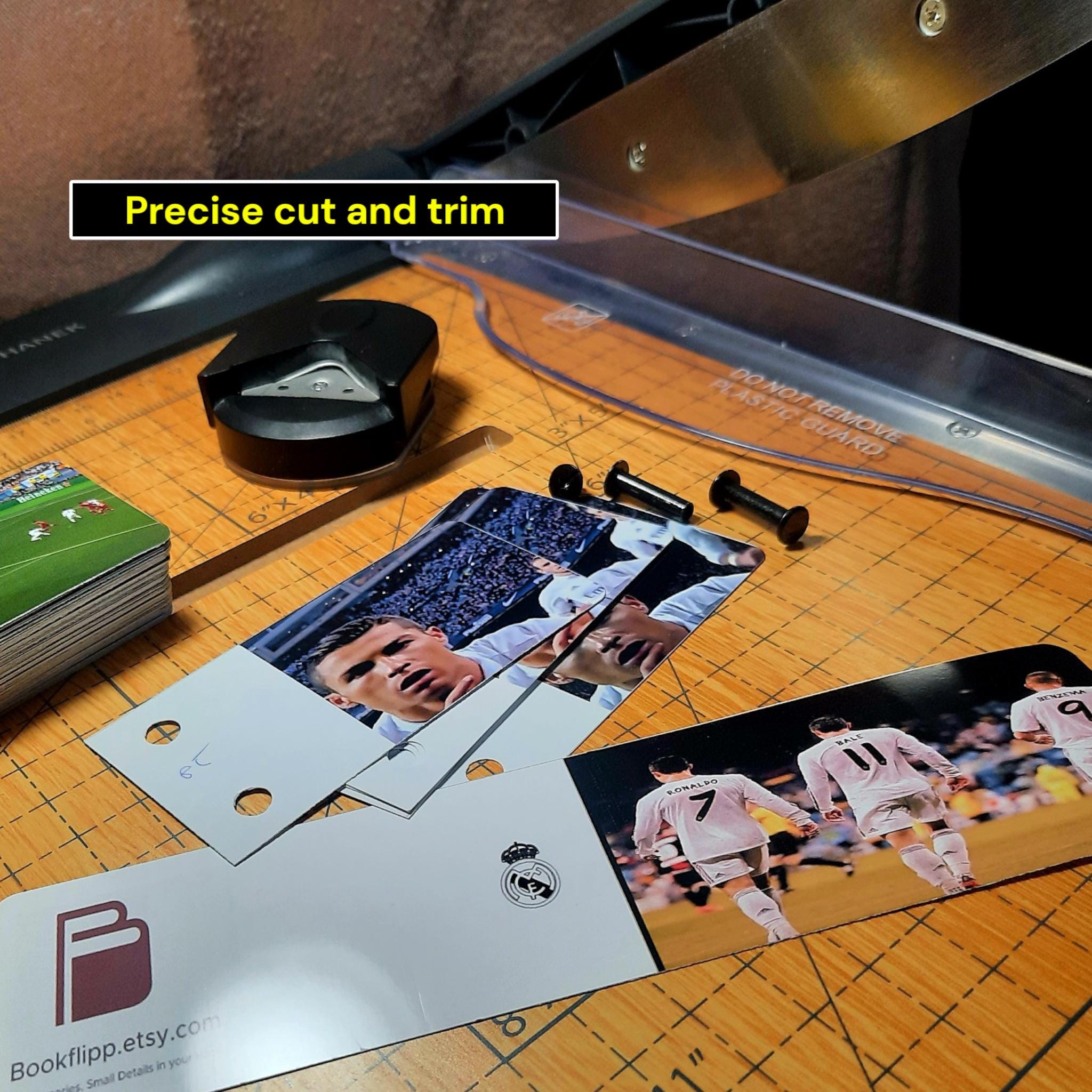 Real Madrid Goal Flipbook – Ronaldo, Bale, Marcelo | Animated Football Gift