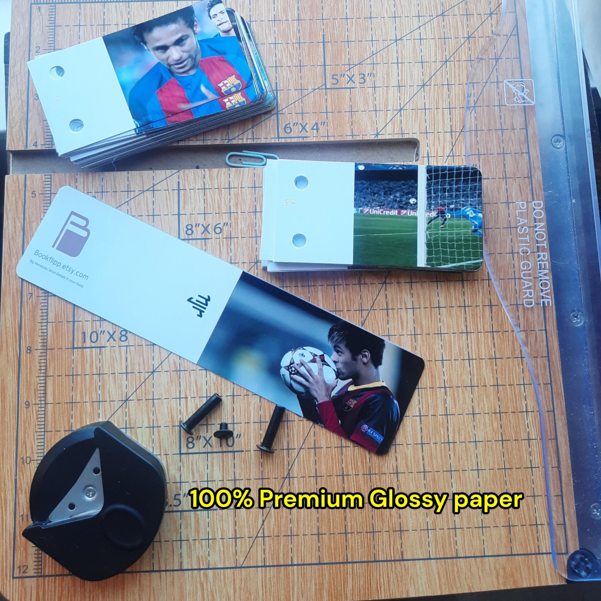 Neymar Flipbook: Handmade Soccer Animation Gift