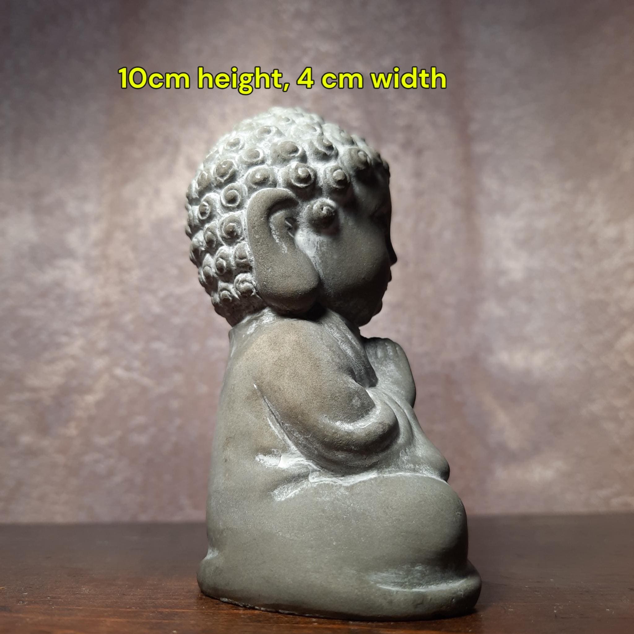 Mini Buddha Aquarium decoration ceramic statute Peaceful tank decor