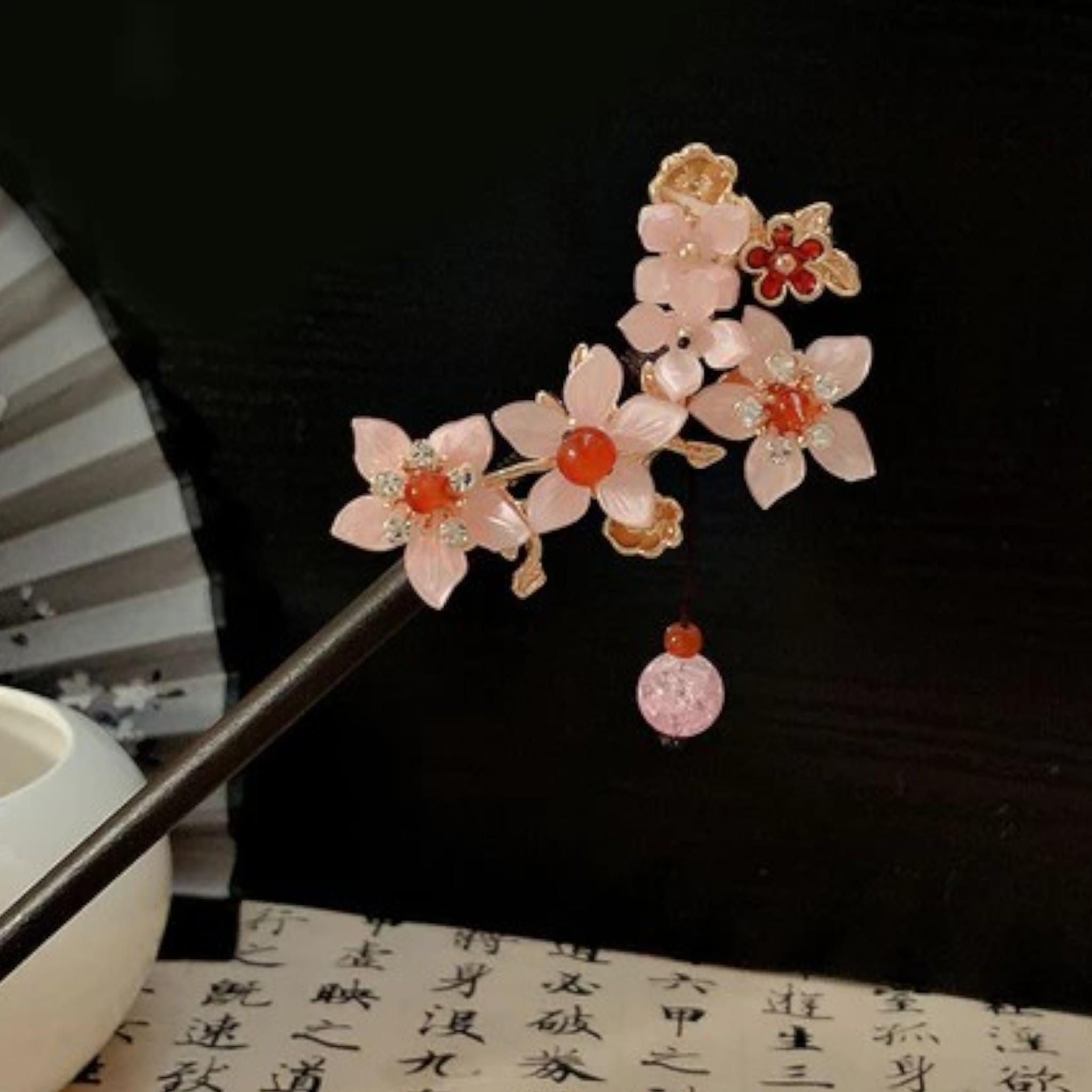 Minimalist Wood Hair Pin: Elegant Natural Hair Accessory (16cm Length)