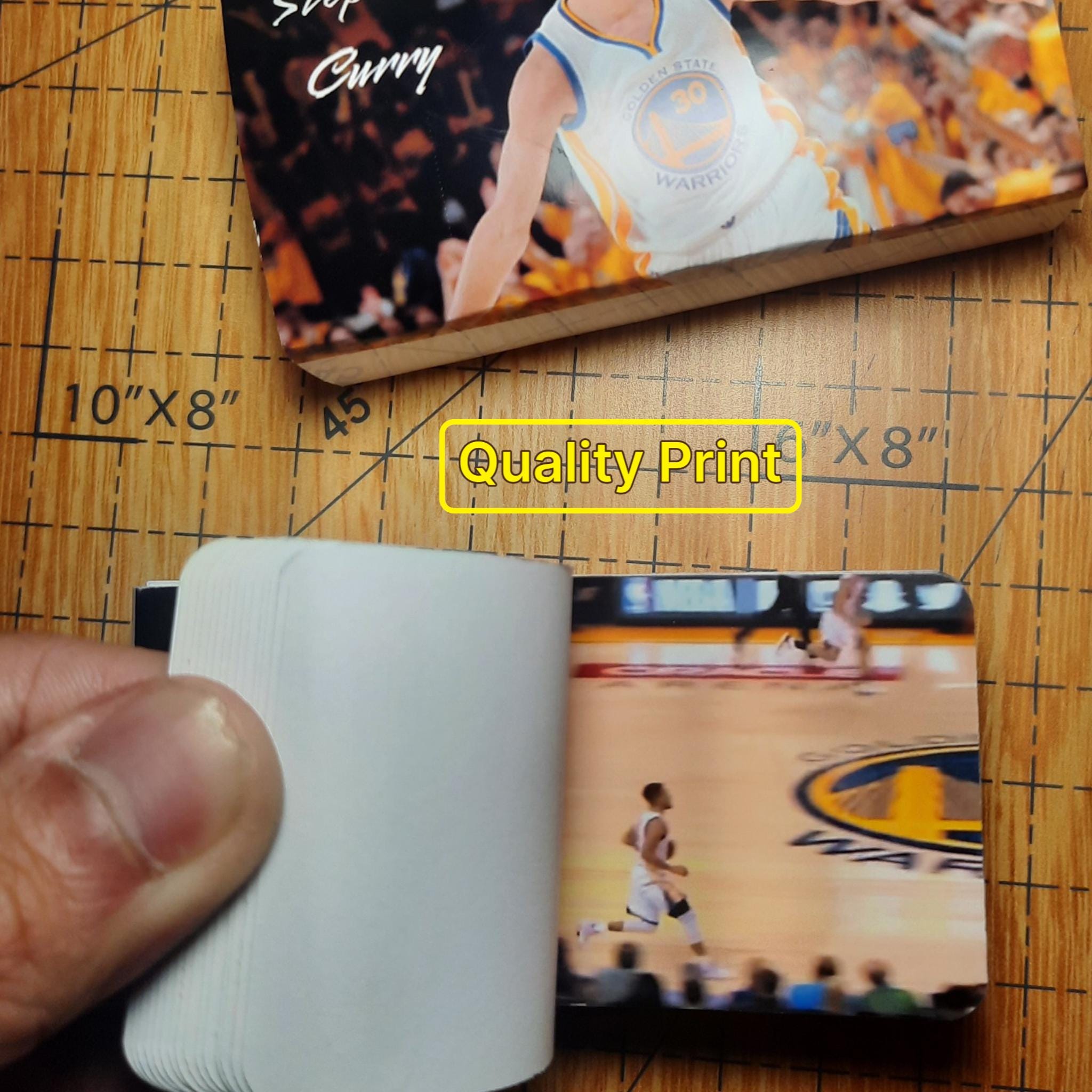 Stephen Curry Flipbook: Golden State Warriors Animation, NBA Gift