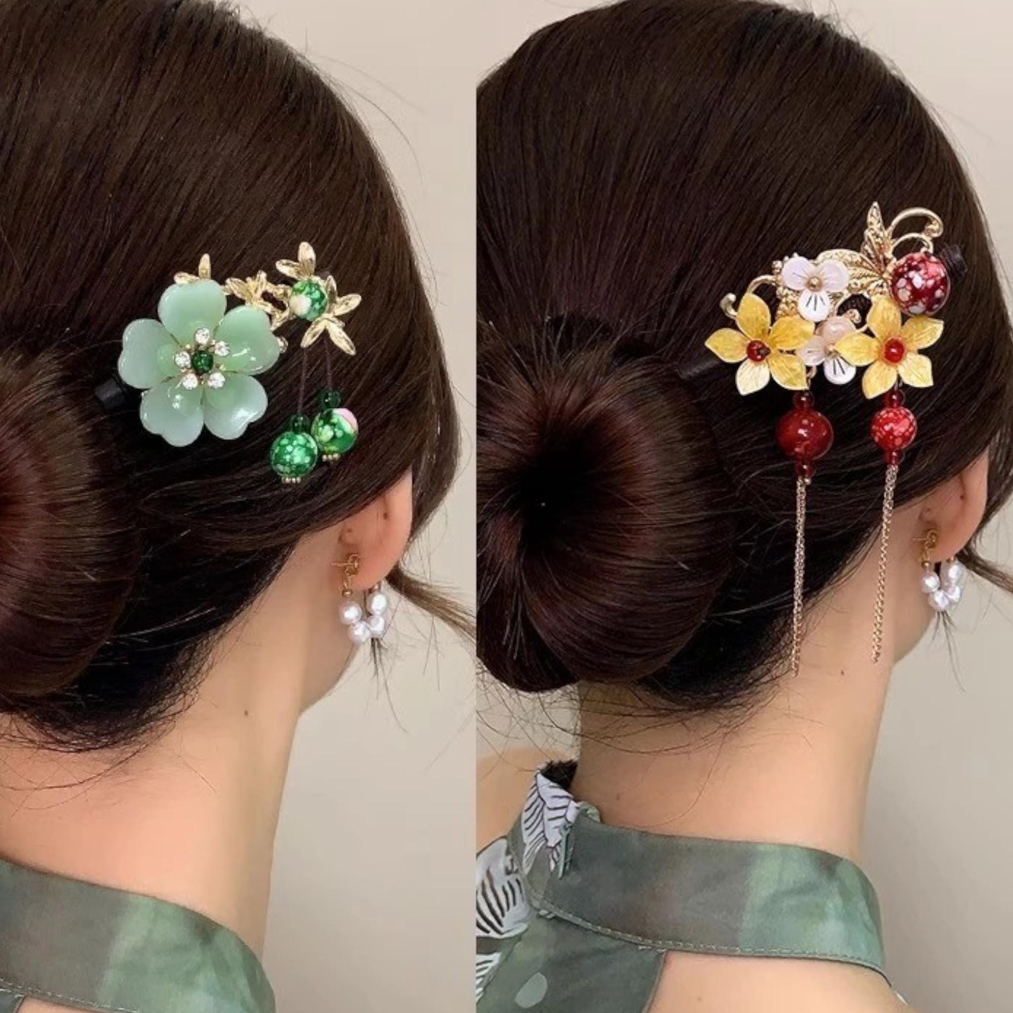 Minimalist Wood Hair Pin: Elegant Natural Hair Accessory (16cm Length)