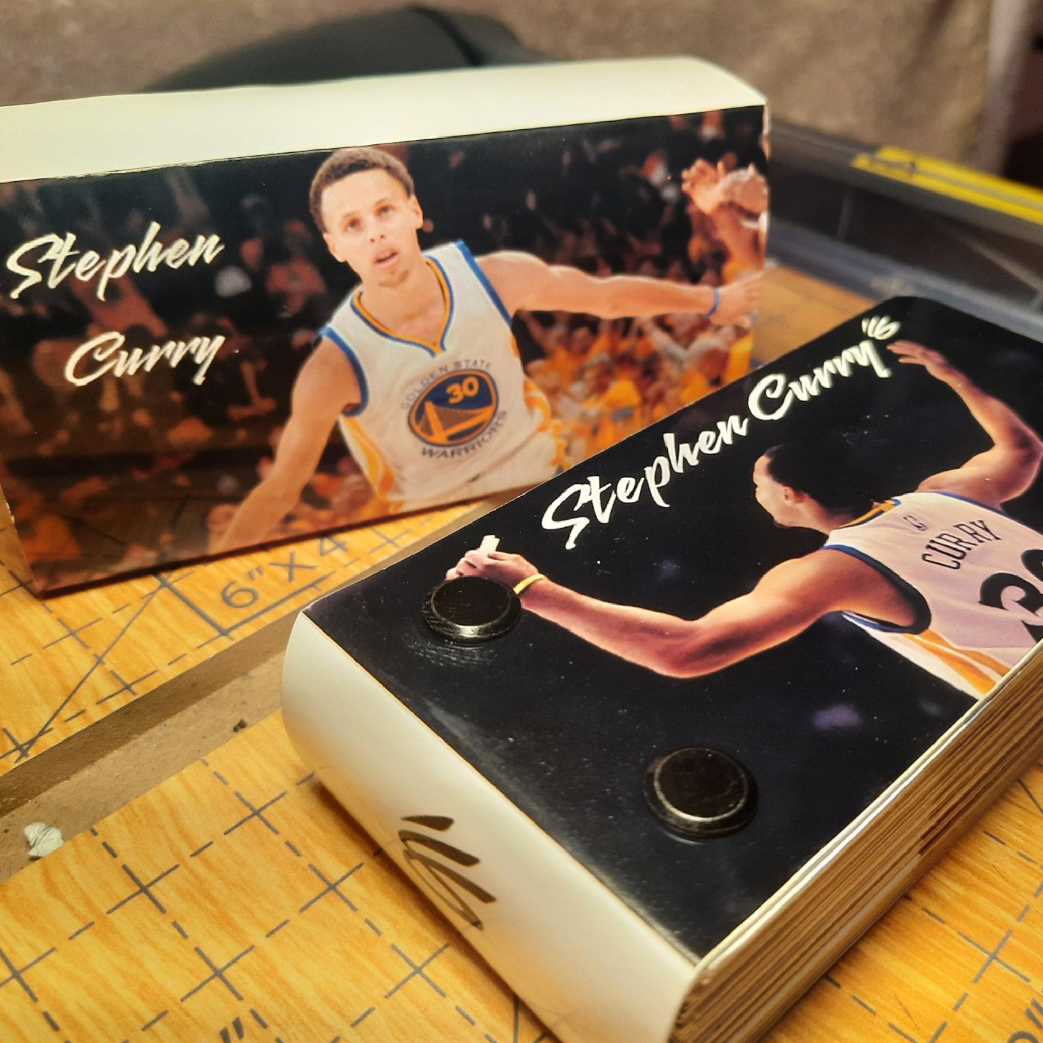 Stephen Curry Flipbook: Golden State Warriors Animation, NBA Gift
