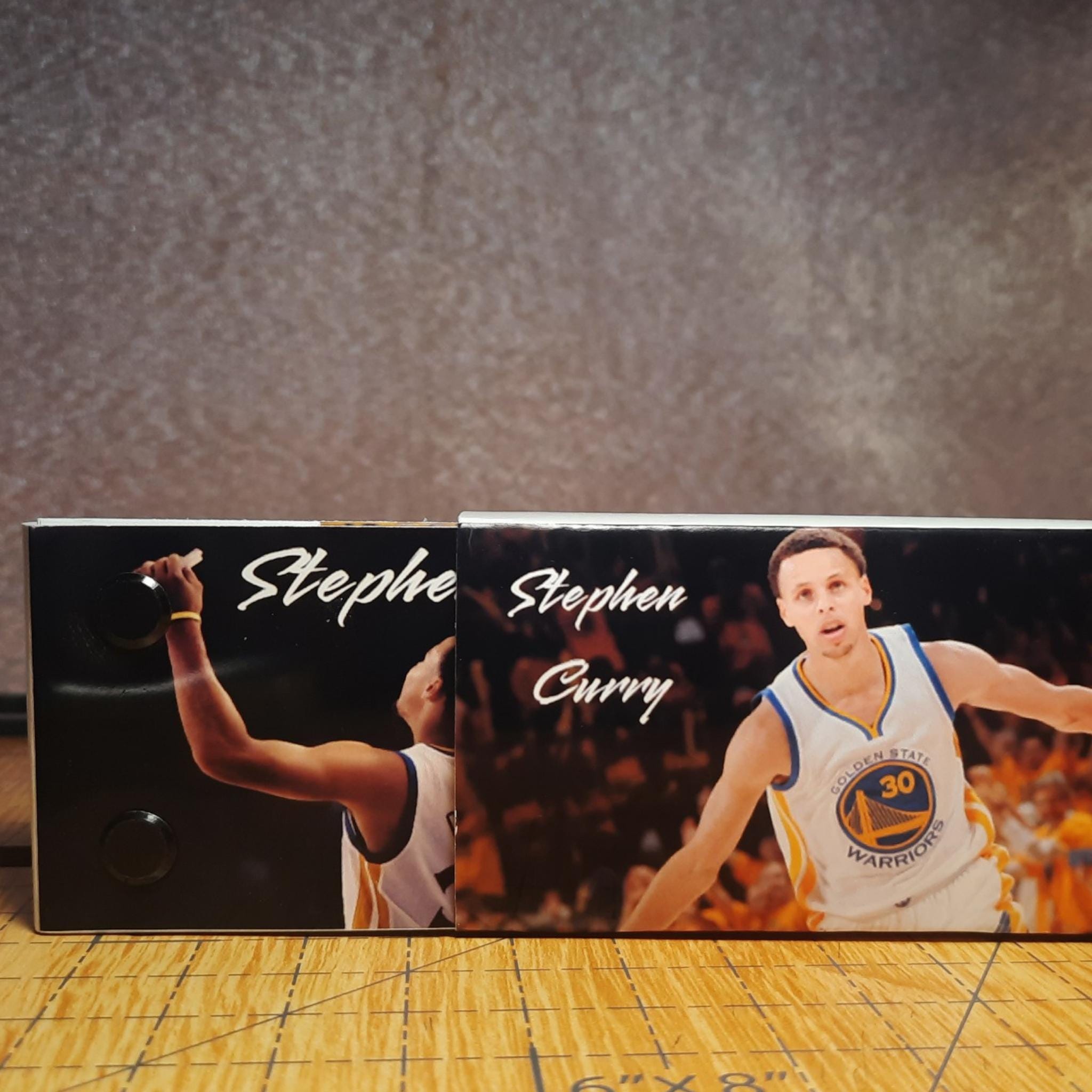 Stephen Curry Flipbook: Golden State Warriors Animation, NBA Gift
