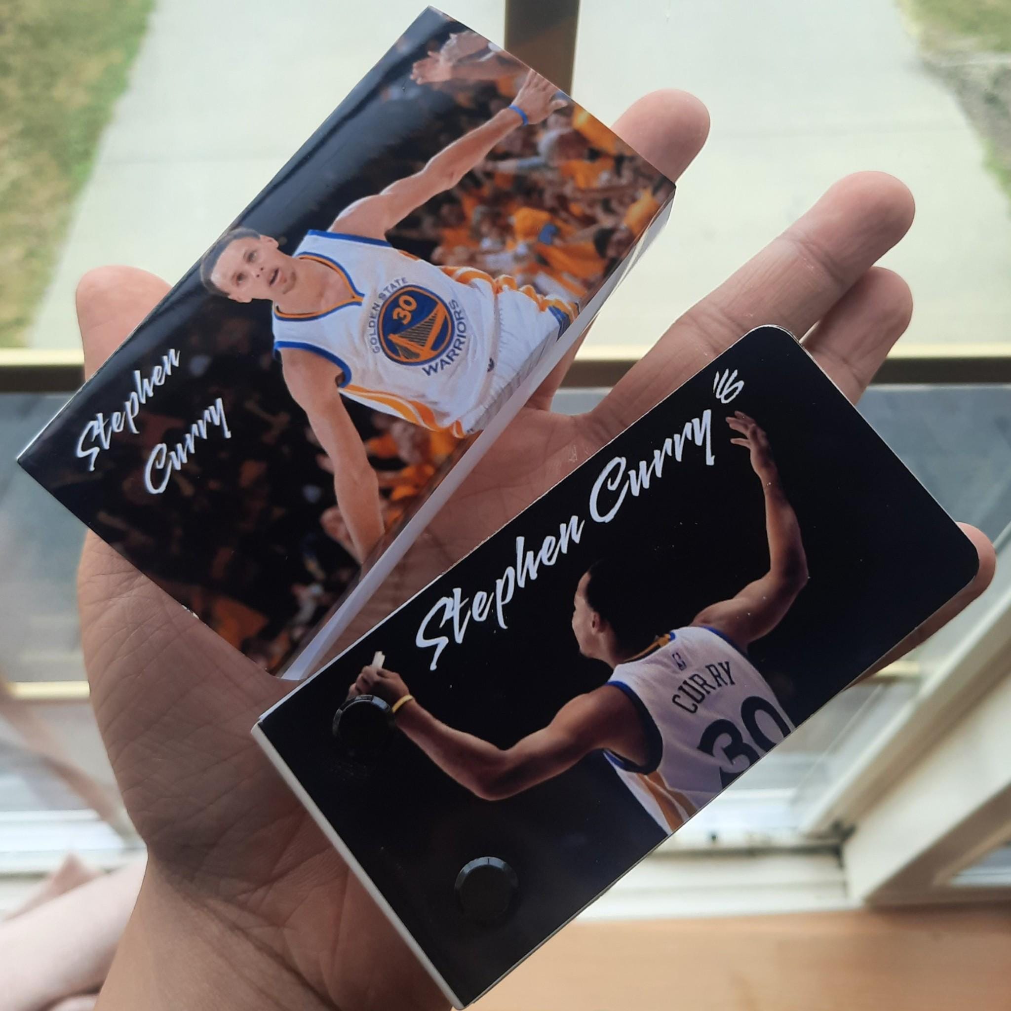 Stephen Curry Flipbook: Golden State Warriors Animation, NBA Gift